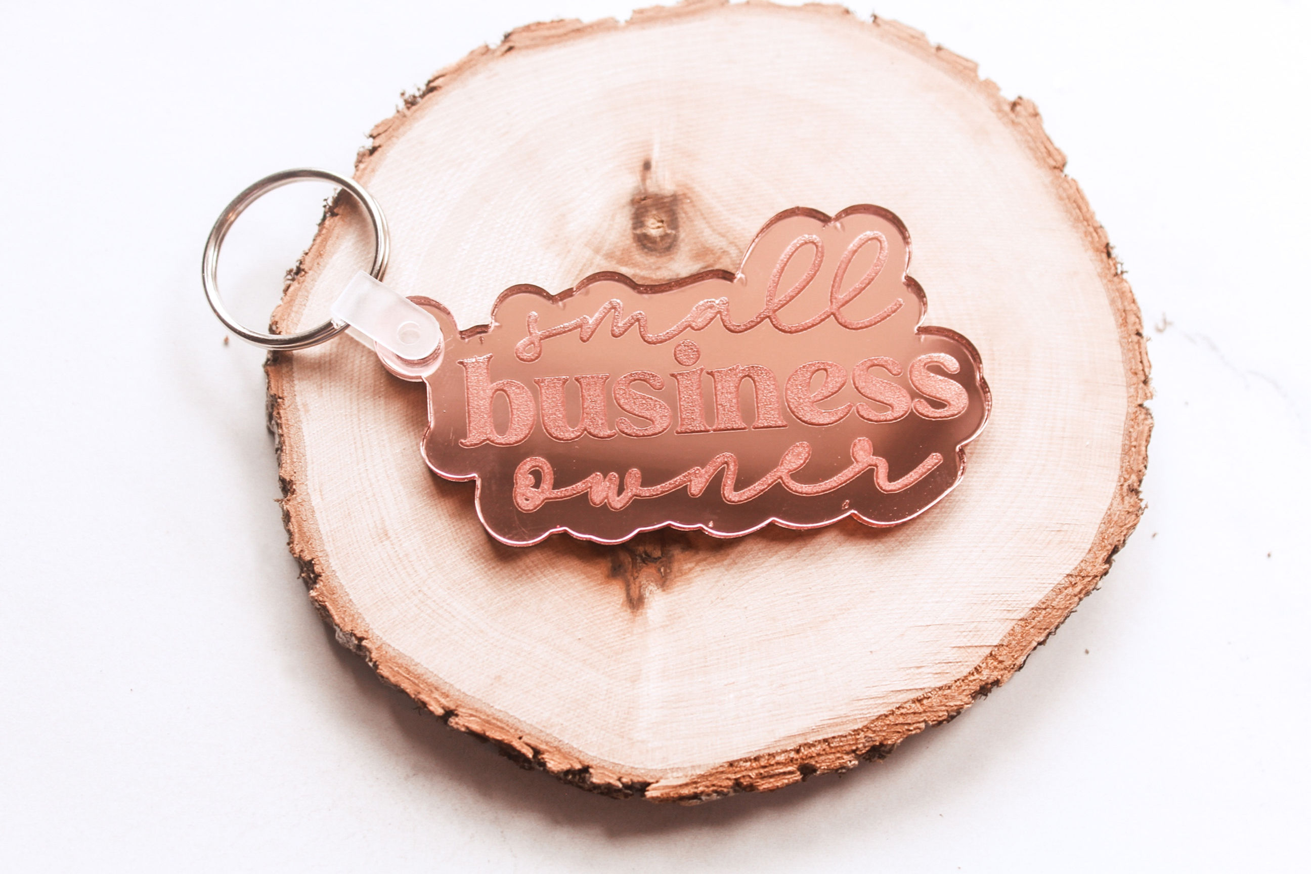 Small Business Owner Keychain