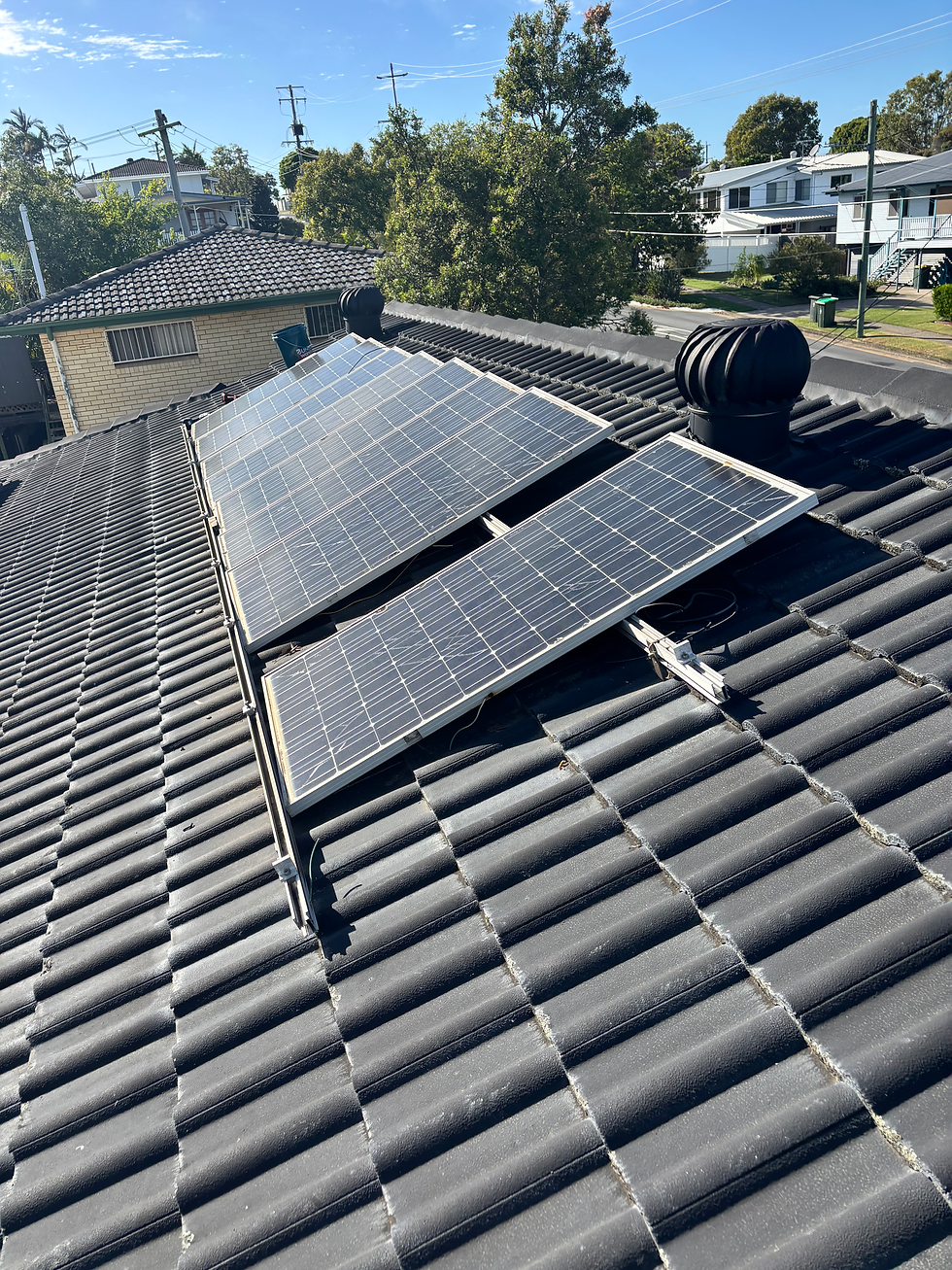 Solar system being removed