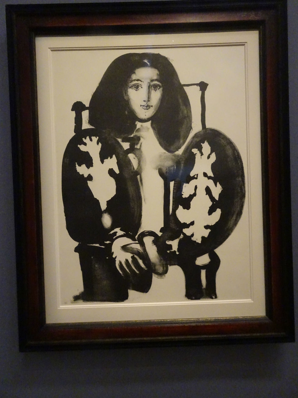 Woman in an Armchair 1