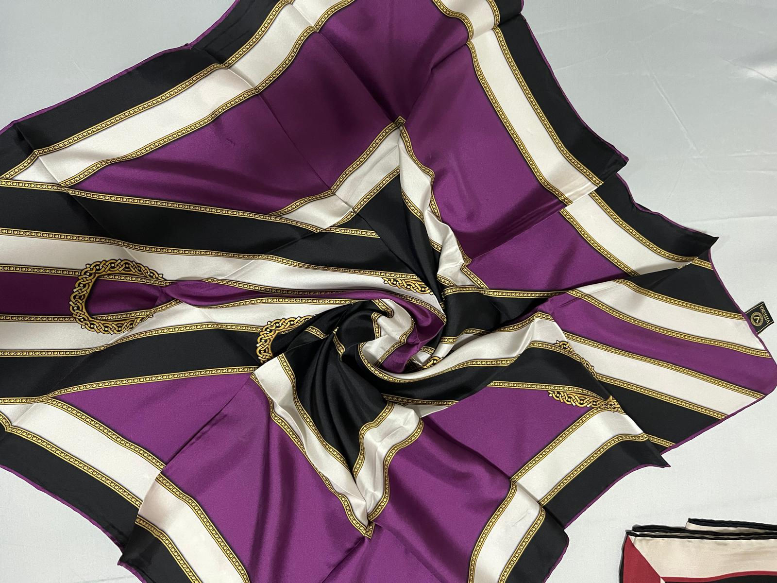 Vissona Twill %100 İpek Eşarp