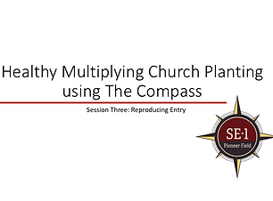 Training series for a church planting/missionary team to enter among their target area/people group well.