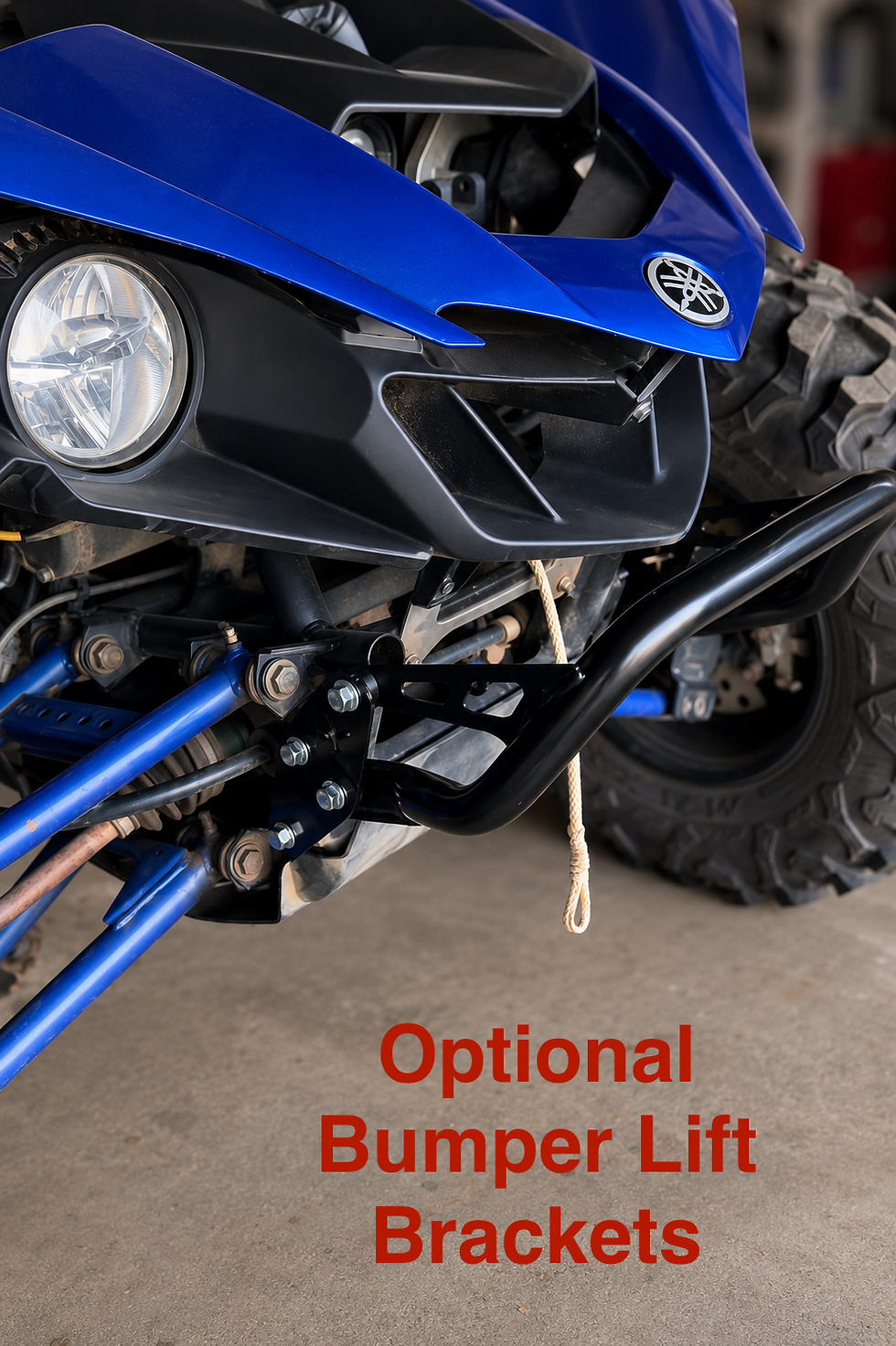Thumbnail: YXZ1000R Bumper Lift Brackets - For Hood Lift PRO Kit