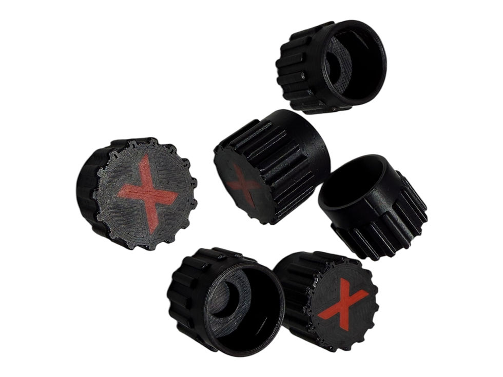 Thumbnail: Yamaha YXZ1000 Suspension Cover Caps - RC2 X2 Shocks