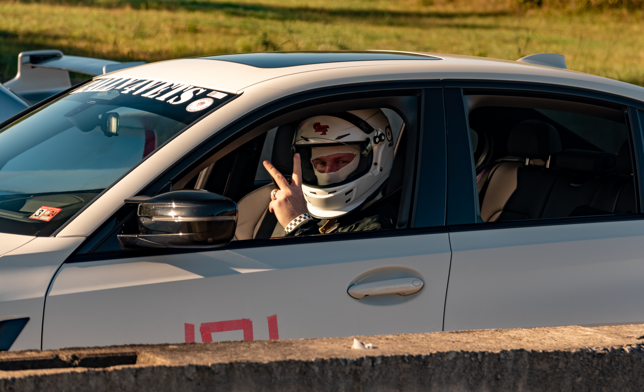 Drivers at the 2023 Top Dog Championships for Veteran Suicide Prevention