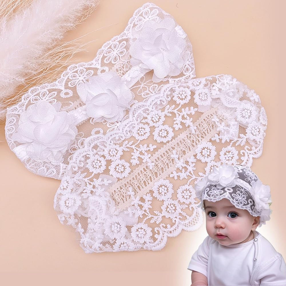 Lace Floral Headbands