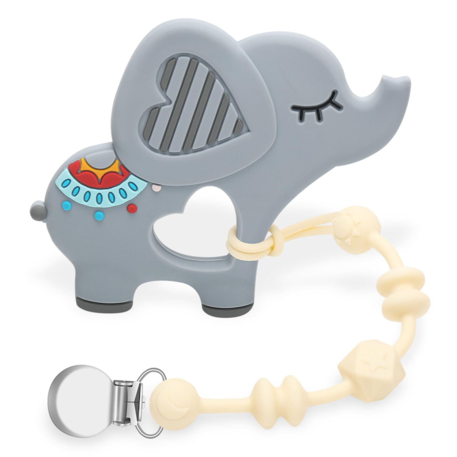 Elephant Teether Set