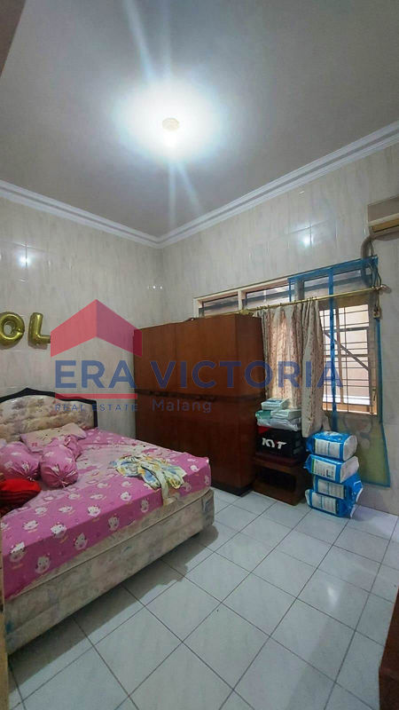 Thumbnail: Rumah 4 Kamar di Sulfat Agung Blimbing Jalan Depan Lebar
