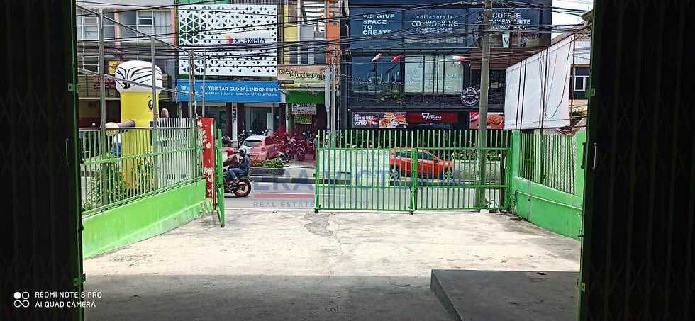 Thumbnail: Ruko Lebar 8 Meter Di Suhat Lowokwaru Utk Toko Gudang