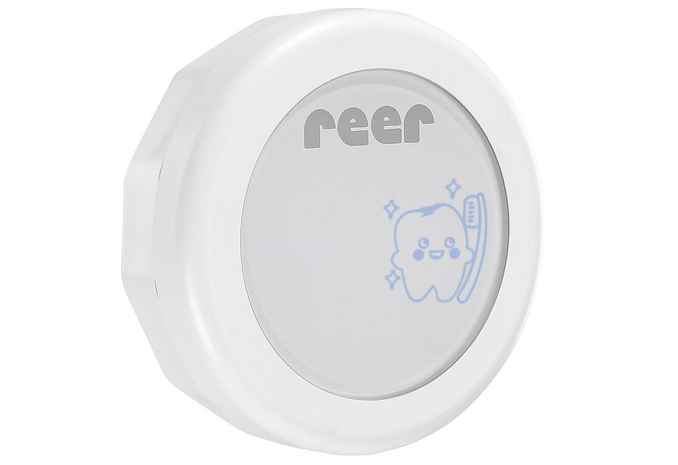 Miniaturbild: Handwasch- und Zahnputz-Timer 2in1 Kunststoff 12x9,5x4 cm weiÃŸ / grau
