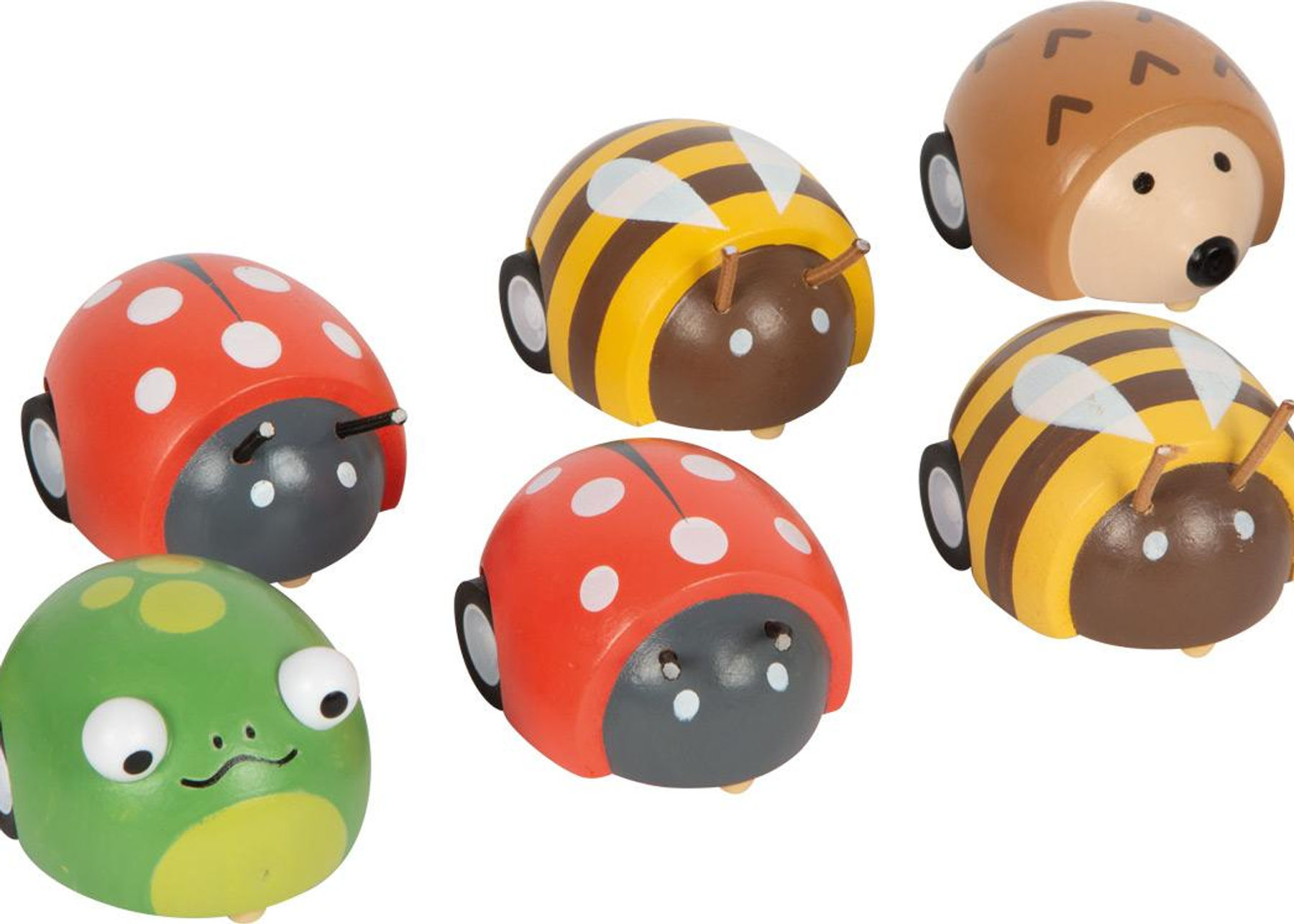 Display Rueckziehtiere "Kleine Freunde" 12-teilig