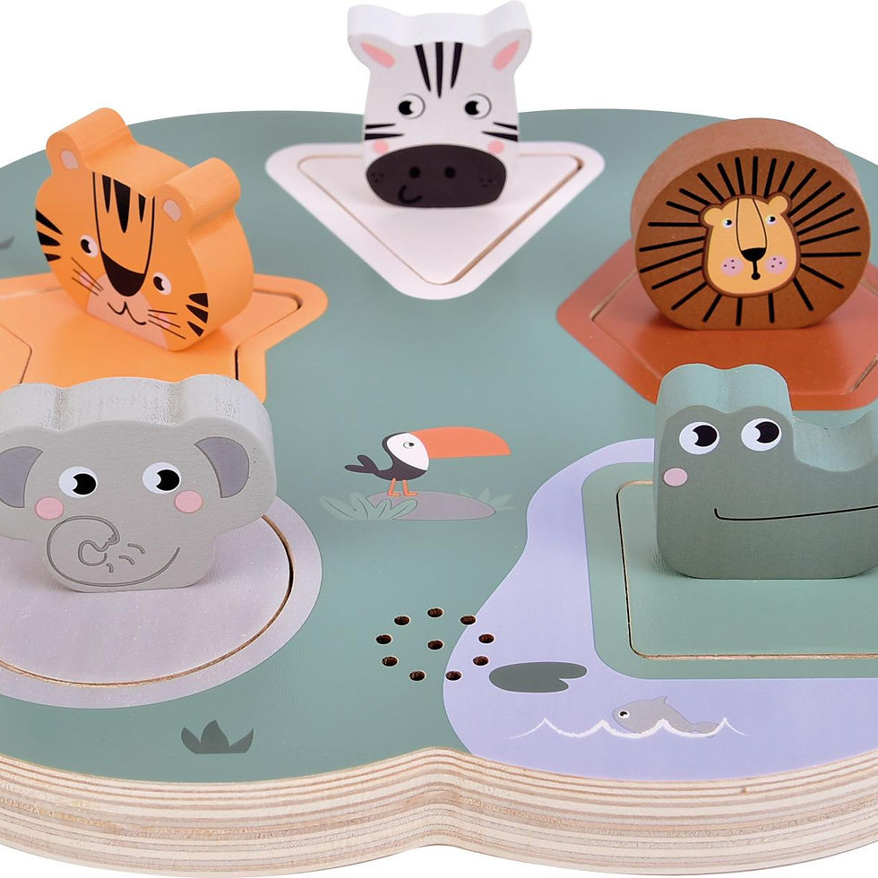 Miniaturbild: Setzpuzzle 3D Tierlaute â€žSafariâ€œ FSC 100%