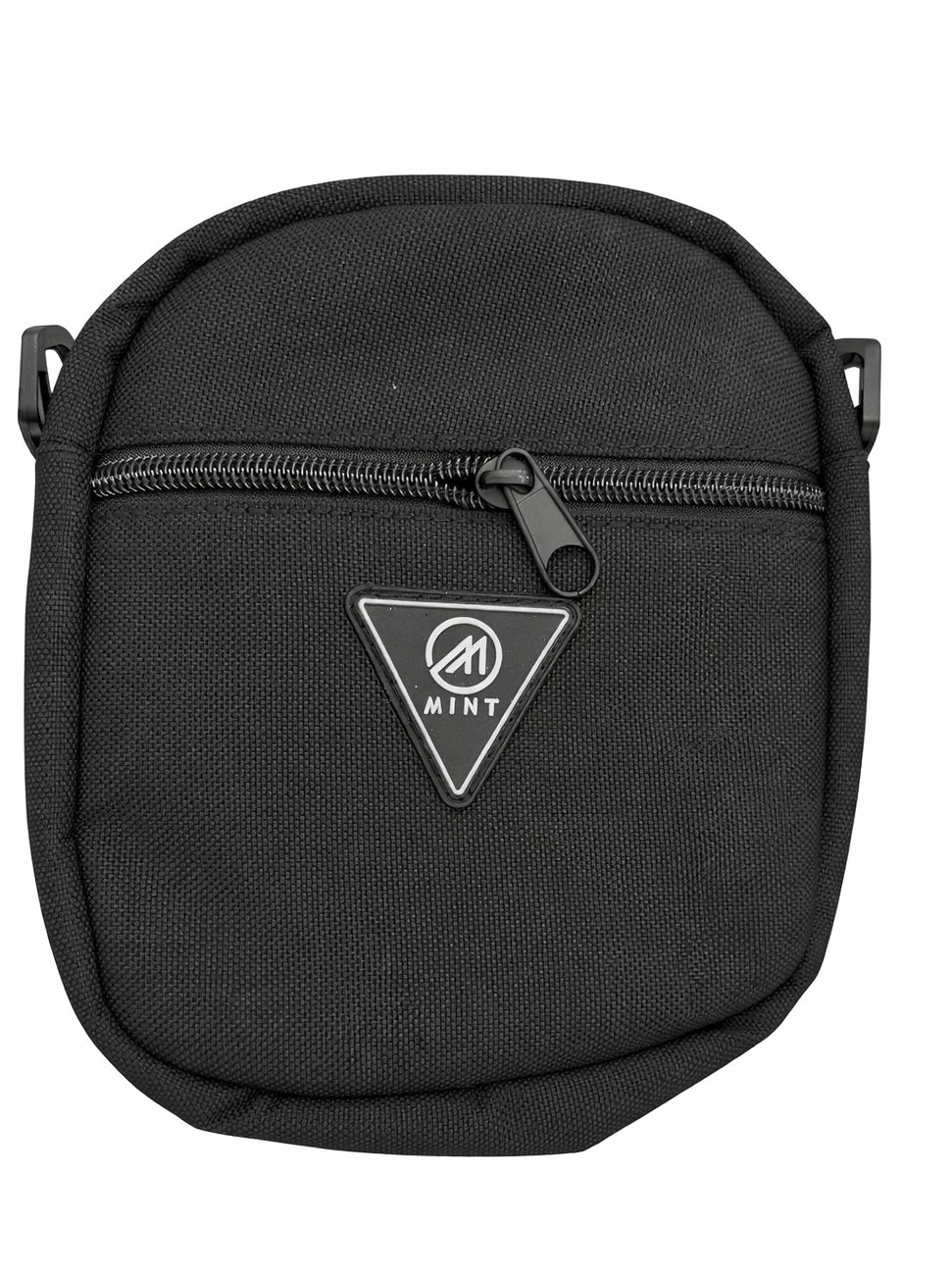 Mint Brand nylon mini crossbody bag with detachable straps - Black