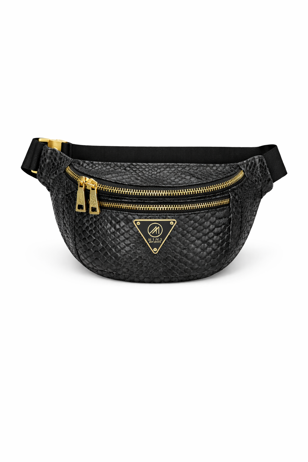 Mint Brand phyton waist bag - Black