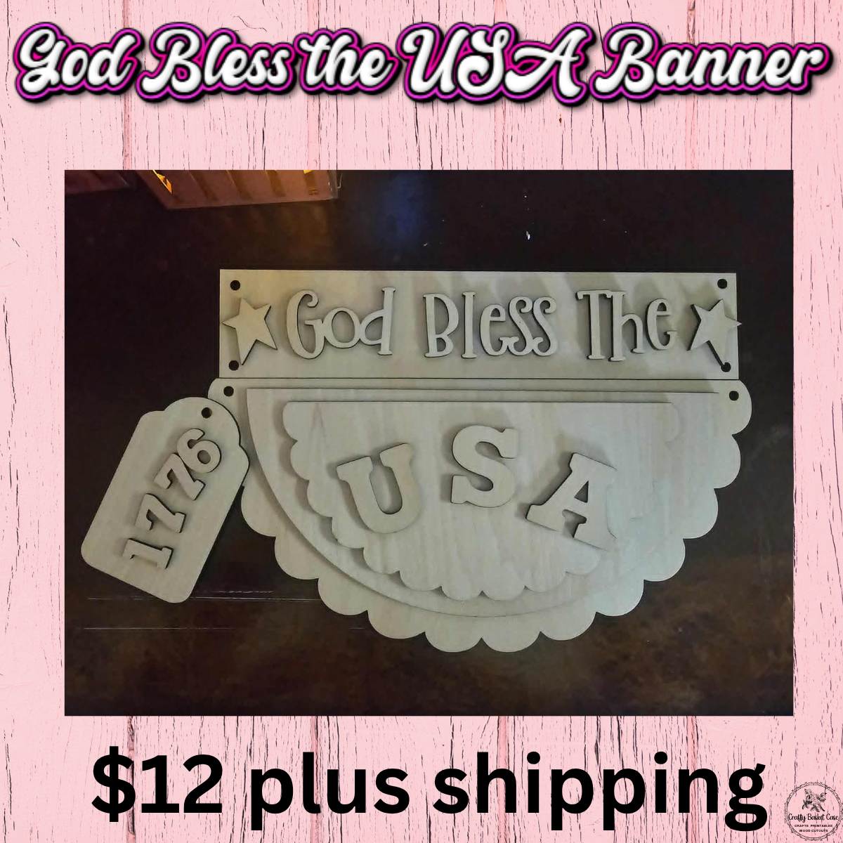 God Bless the USA Banner