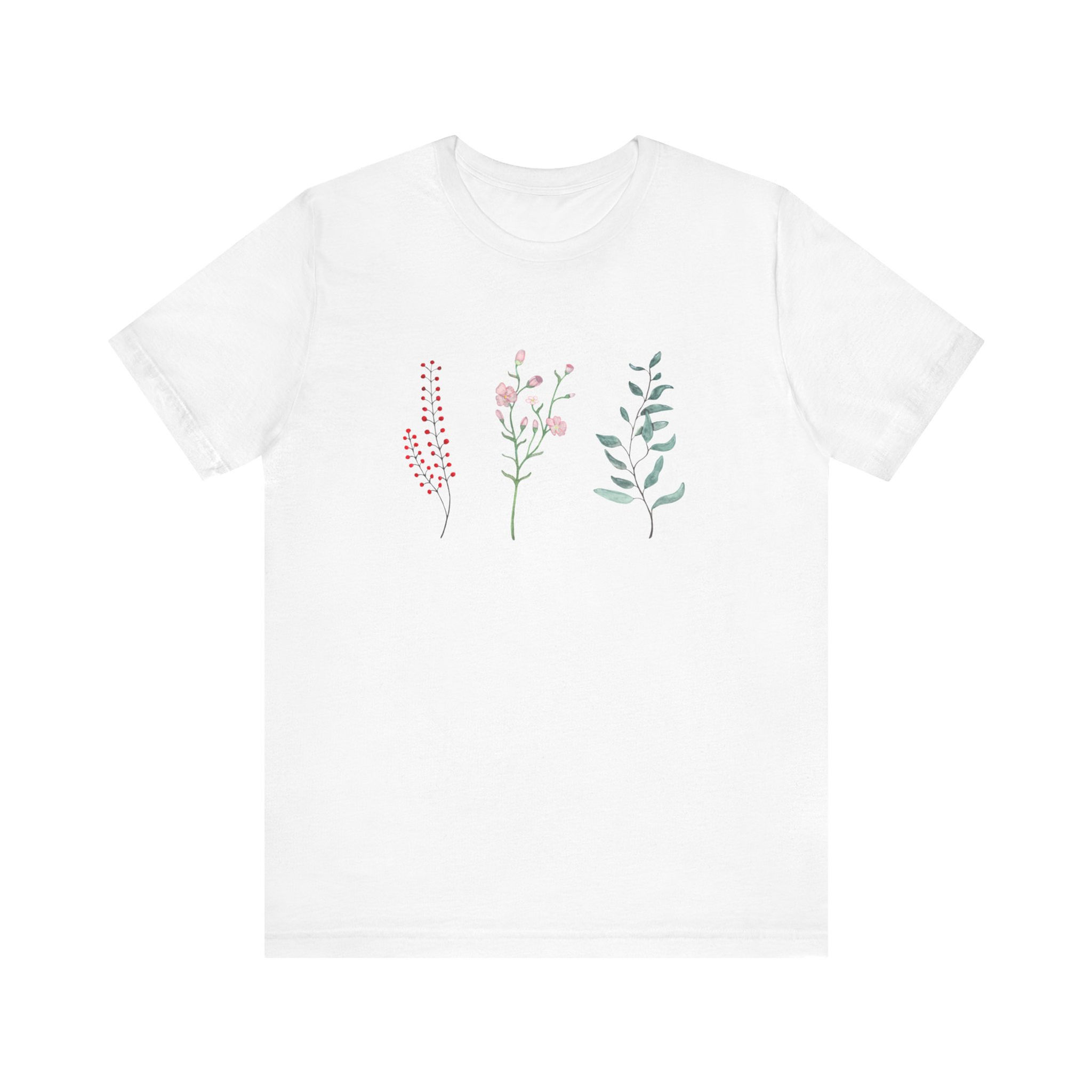 Wild flowers graphic T-shirt