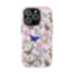 Thumbnail: Wildflower and Butterfly Pattern Phone Case