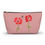 Thumbnail: Watercolor Poppy & Butterfly Accessory Pouch — Hand-Painted Sardinia Design