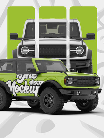 vehicle mockup packs collection