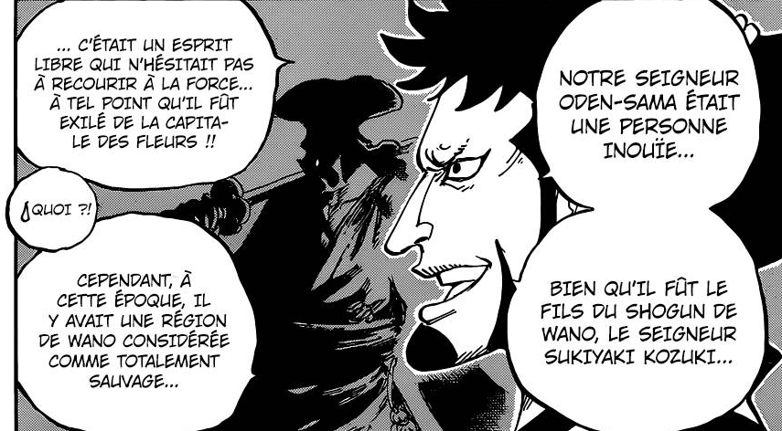 Scan 9 One Piece L Apparition Du Toki Toki No Mi Alias Le Fruit Du Temps