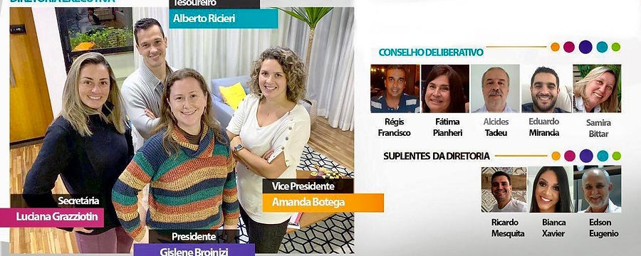 Foto da Nova Diretoria Executiva 2019-20