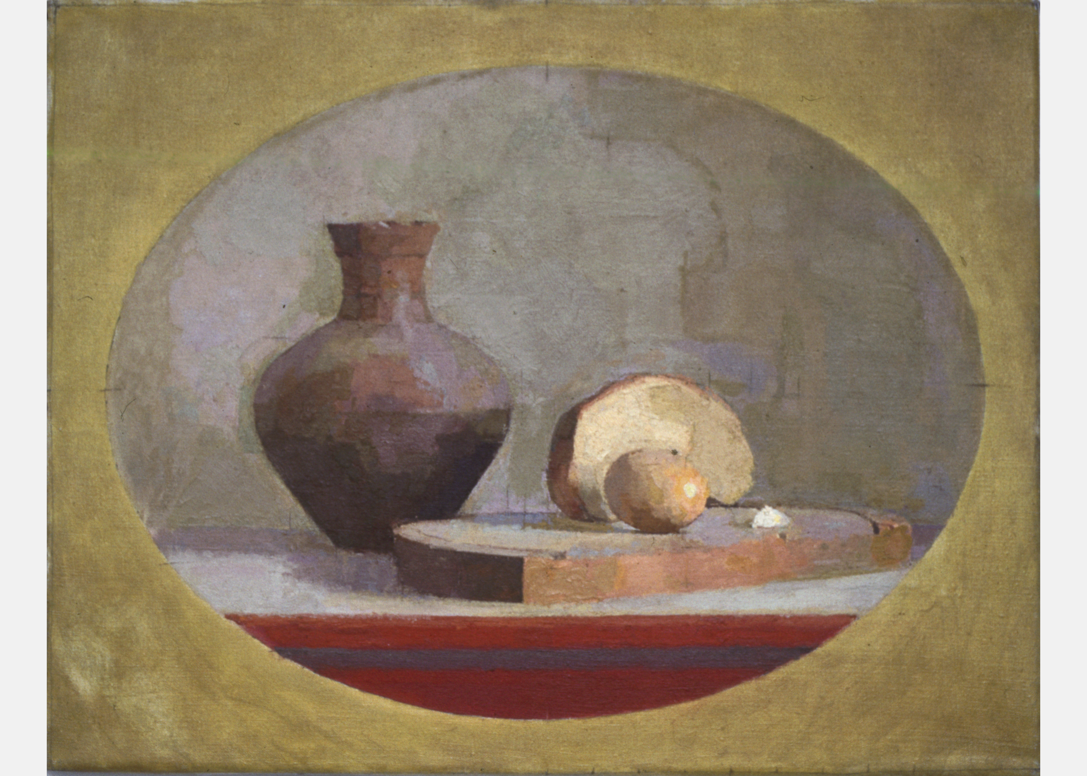 Still Life with Bread and Egg II