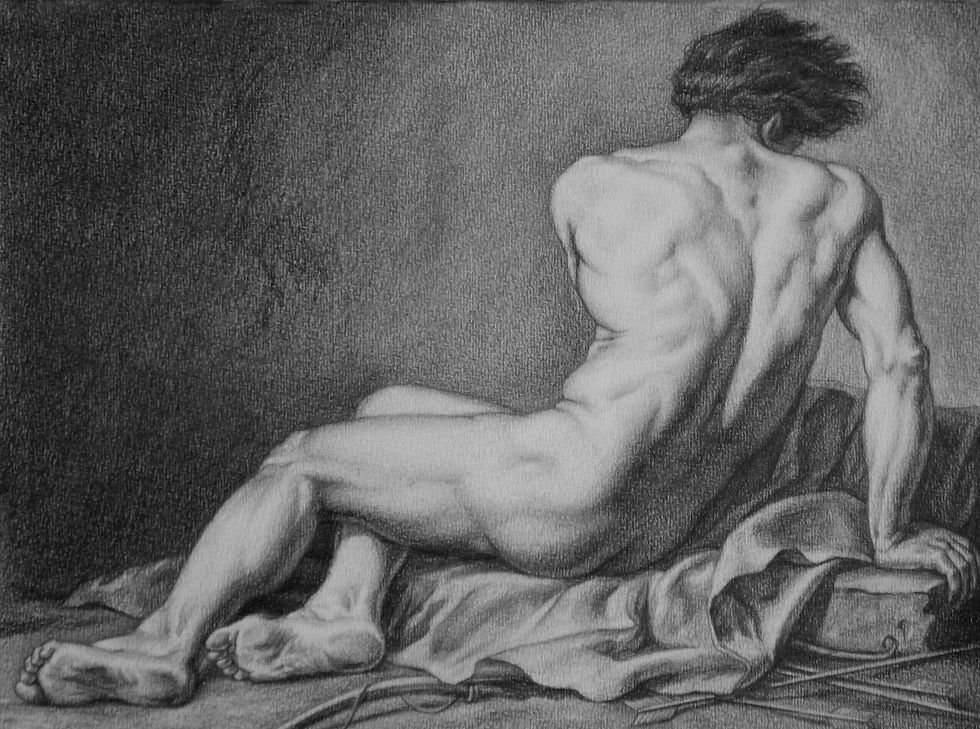 Jacques-LouisDavid study