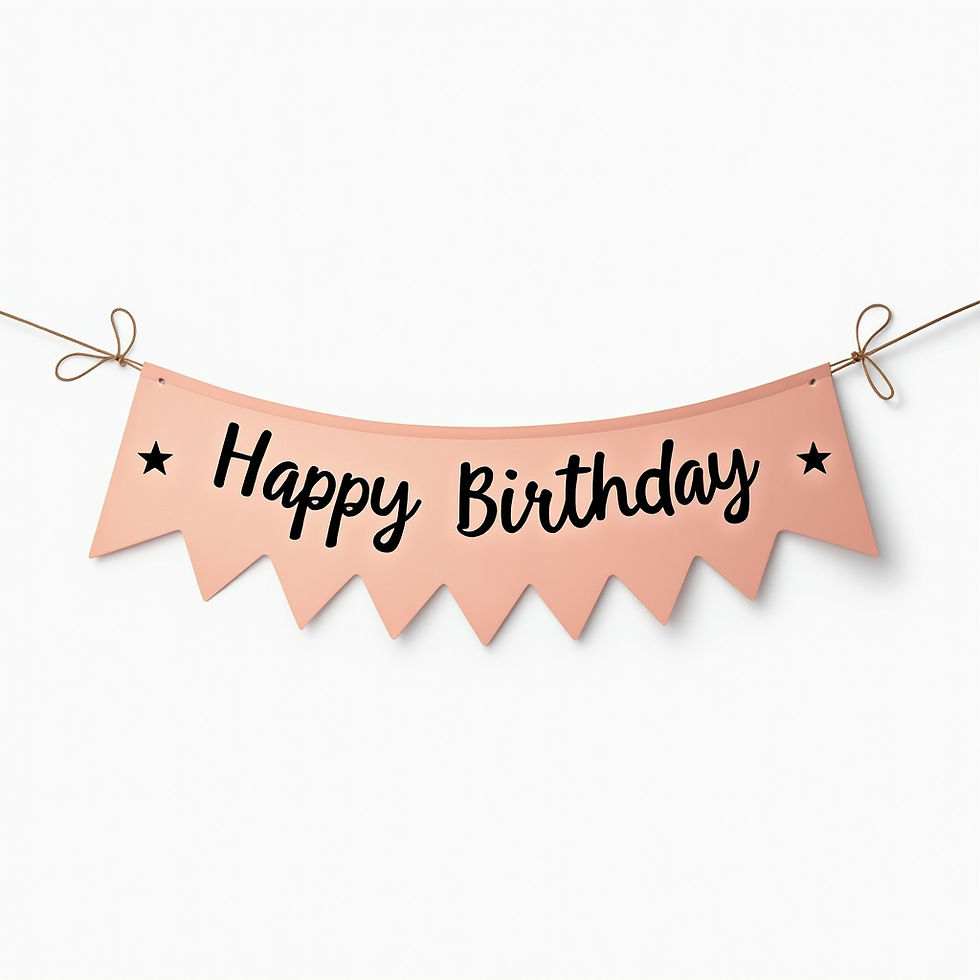 Happy Birthday Banner
