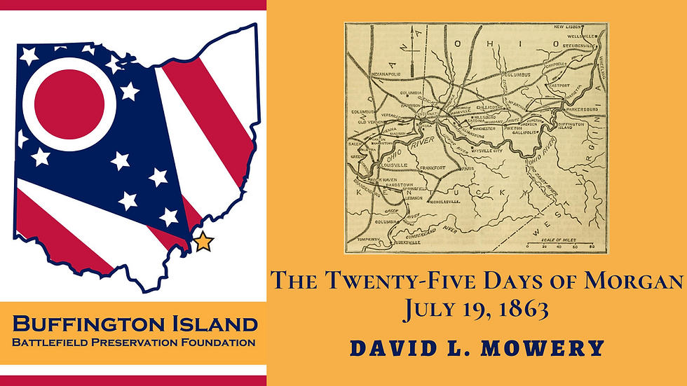 The Twenty-Five Days of Morgan - July 19, 1863