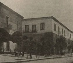 Palazzo Aragonese nei primi decenni del '900