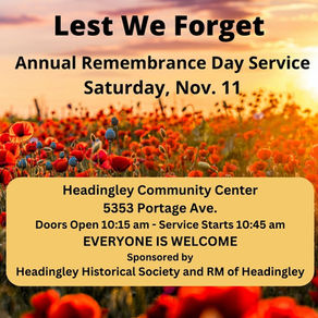 Lest We Forget