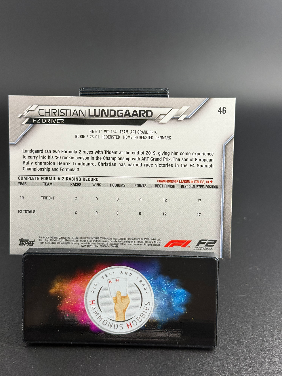 Thumbnail: Topps chrome 2020  christian landaard #46