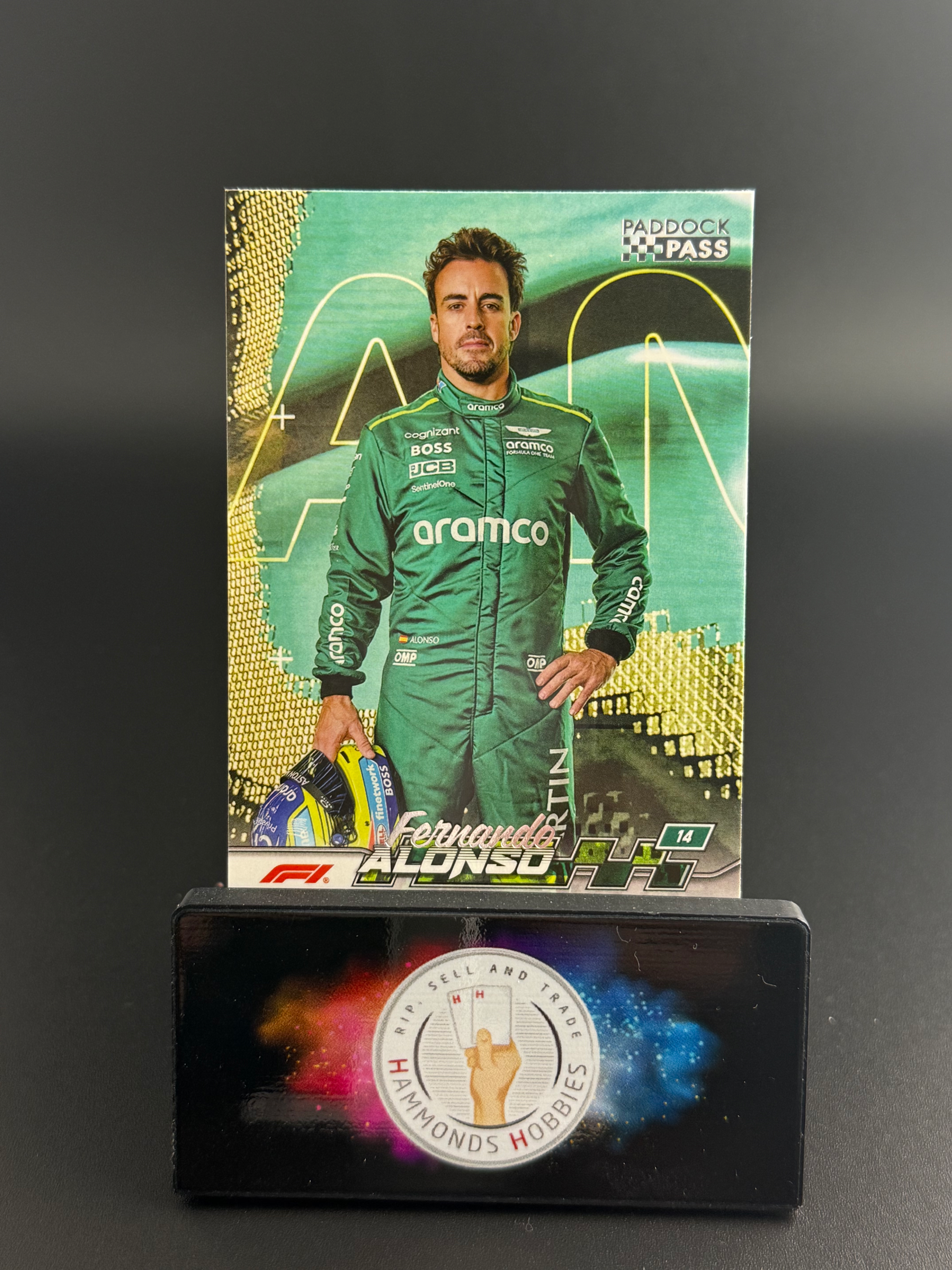 Topps F1 Paddock pass 2024 Fernando Alonso #61