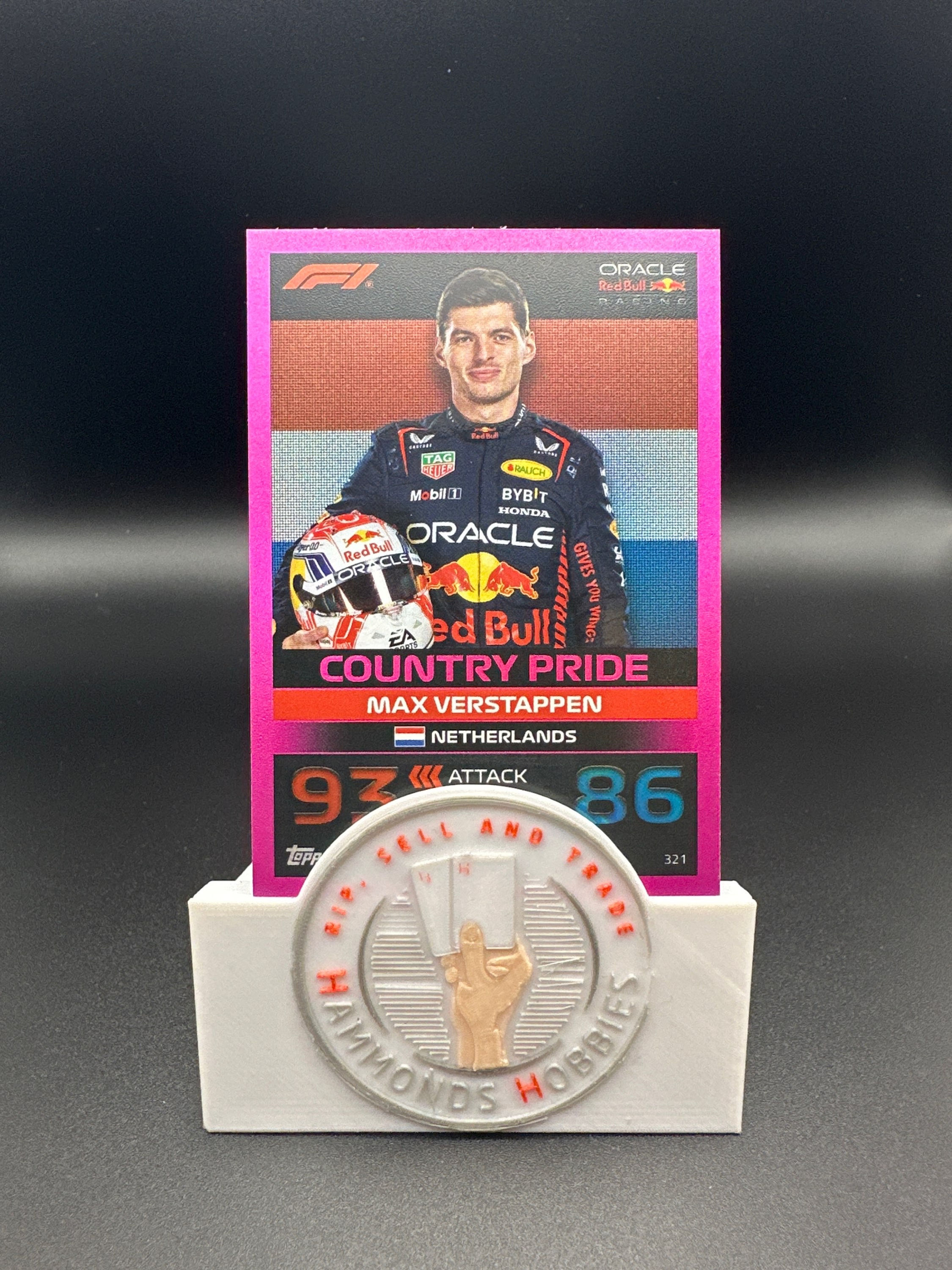 Turbo Attax 2023 #321 Max Verstappen (Rainbow Foil)