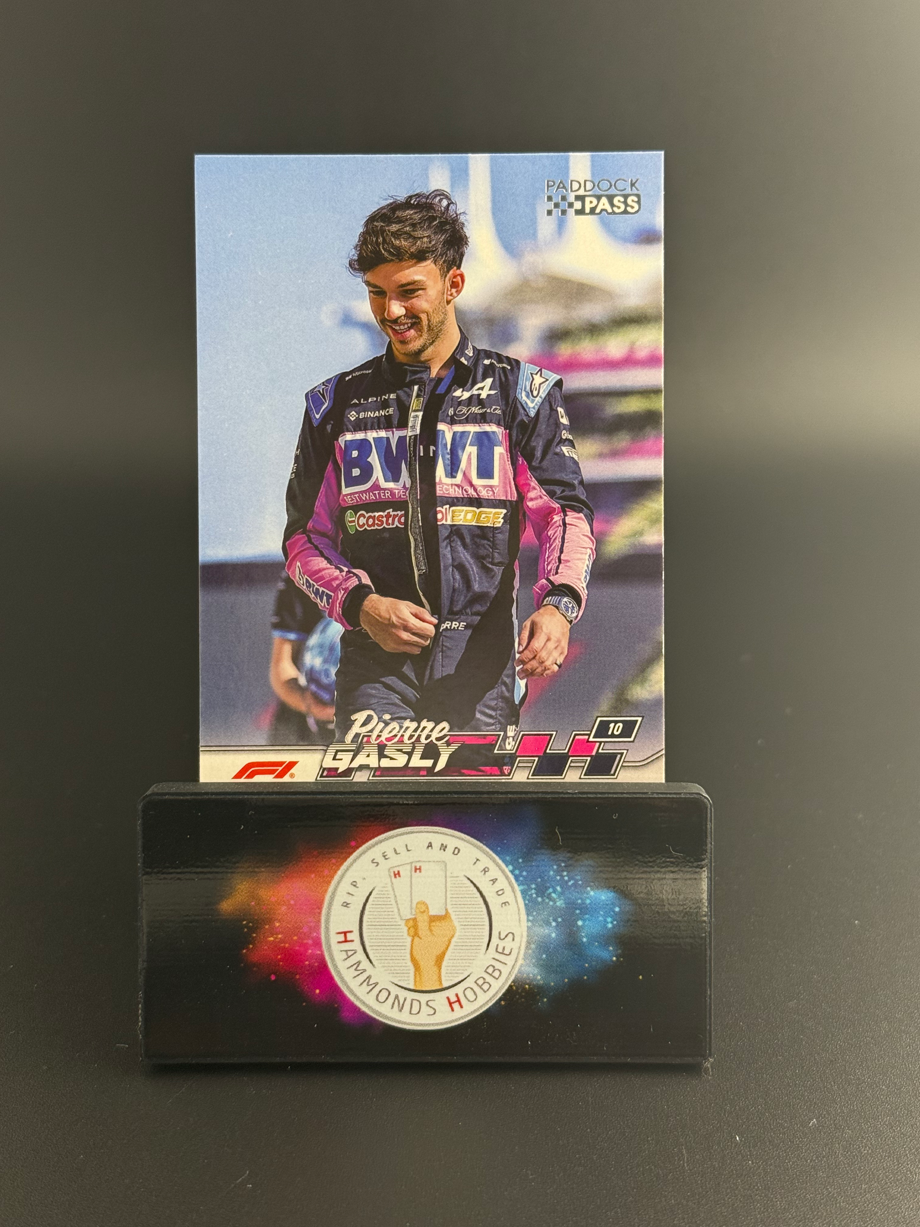 Topps F1 Paddock pass 2024 Pierre gasly #10