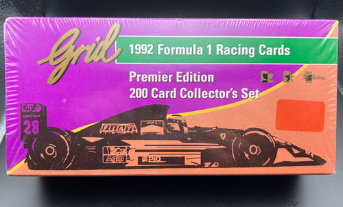 Grid 1992 Formula 1 Racing Cards 200枚 1992 GRID FORMULA 1 RACING