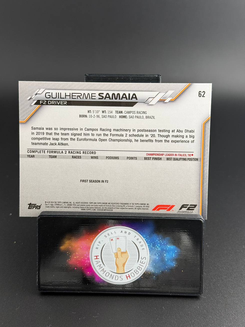 Thumbnail: Topps chrome 2020 guilherme samaia #62