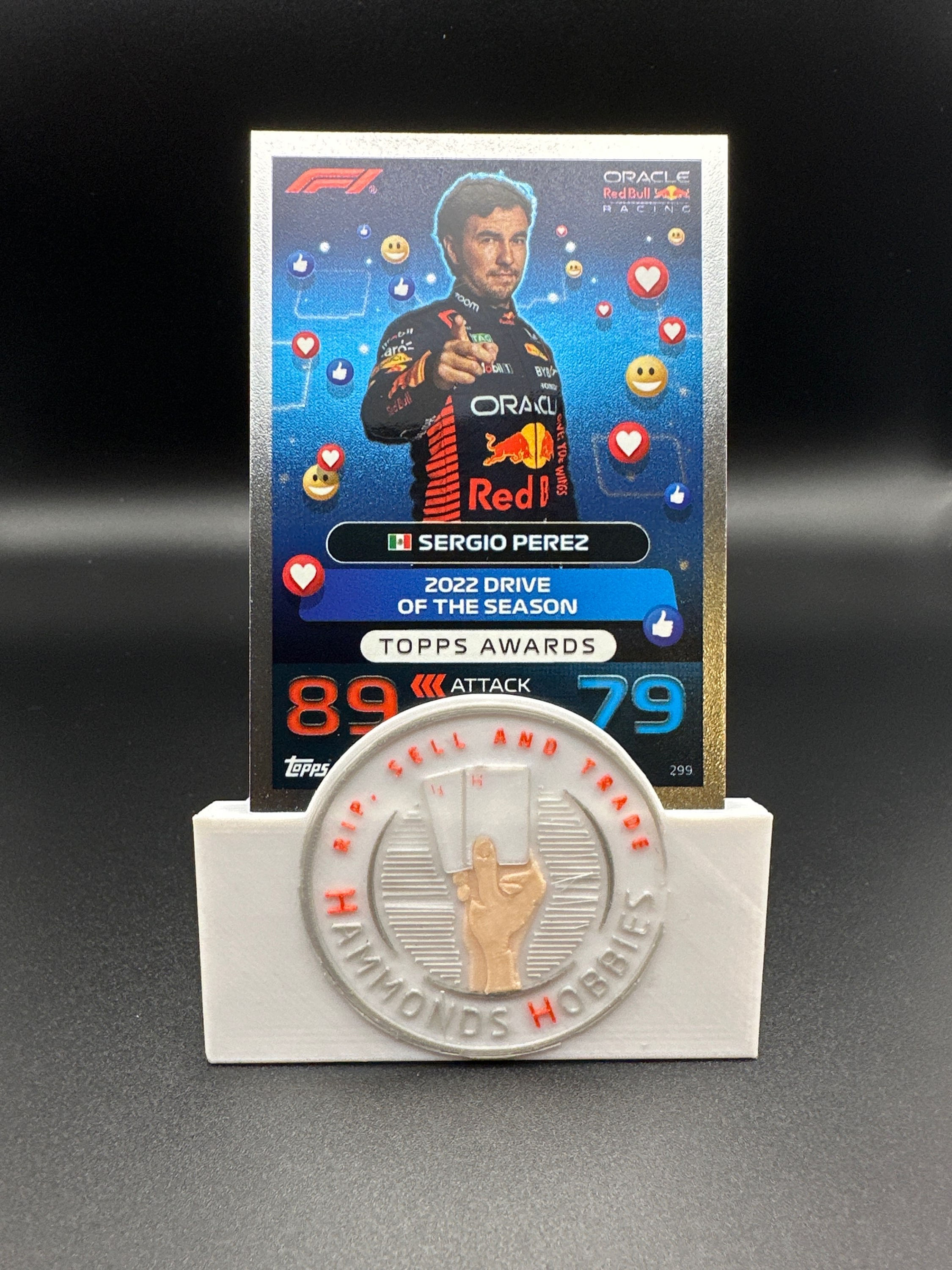 Turbo Attax 2023 #299 Sergio Perez (Mirror Foil)