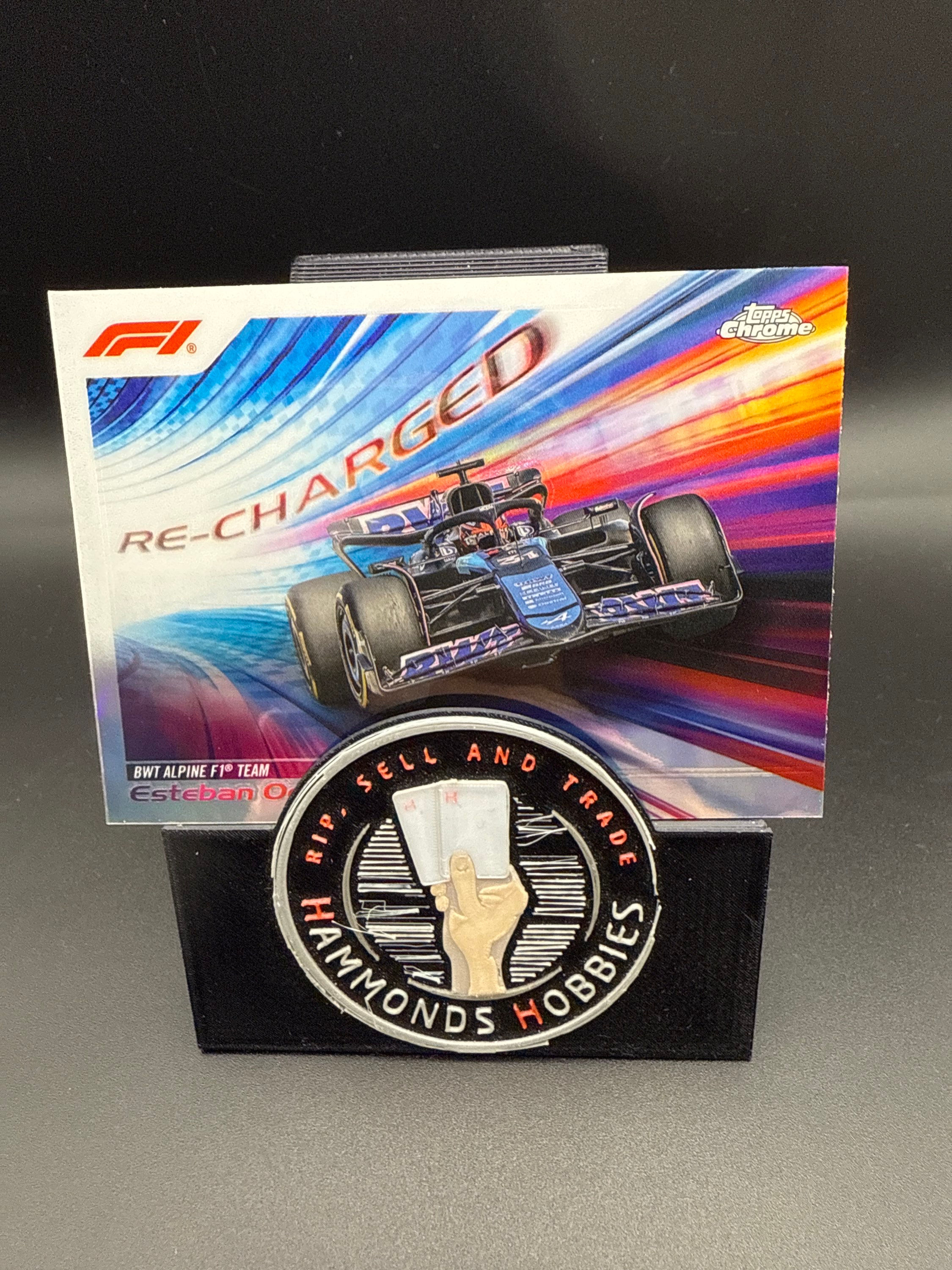 Chrome 2024 Re Charged #9 Esteban ocon