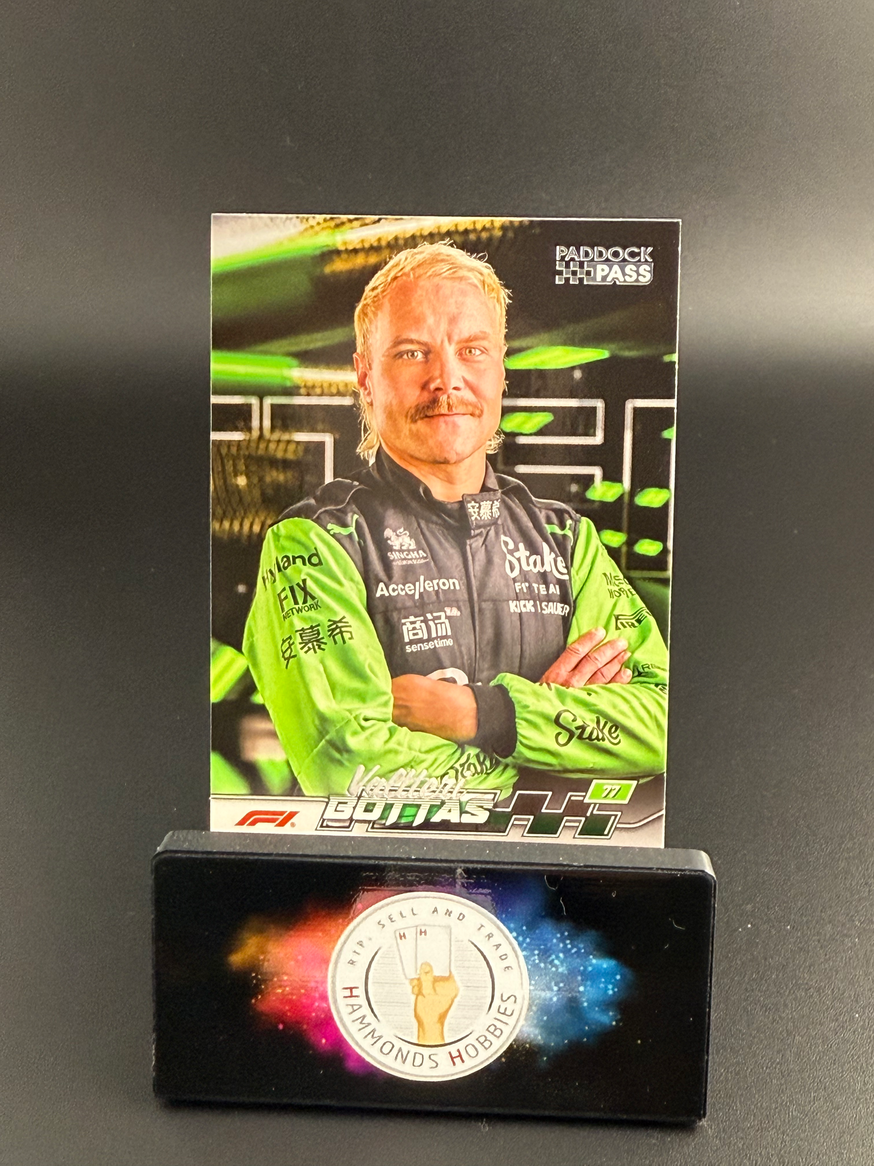 Topps F1 Paddock pass 2024 Valtteri bottas #63