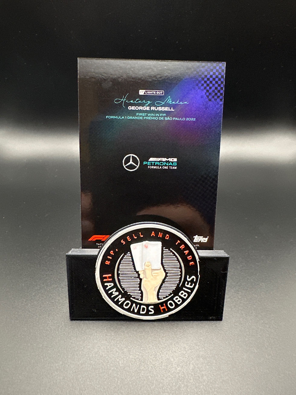 Miniaturbild: F1 Lights Out George Russell History Maker Card