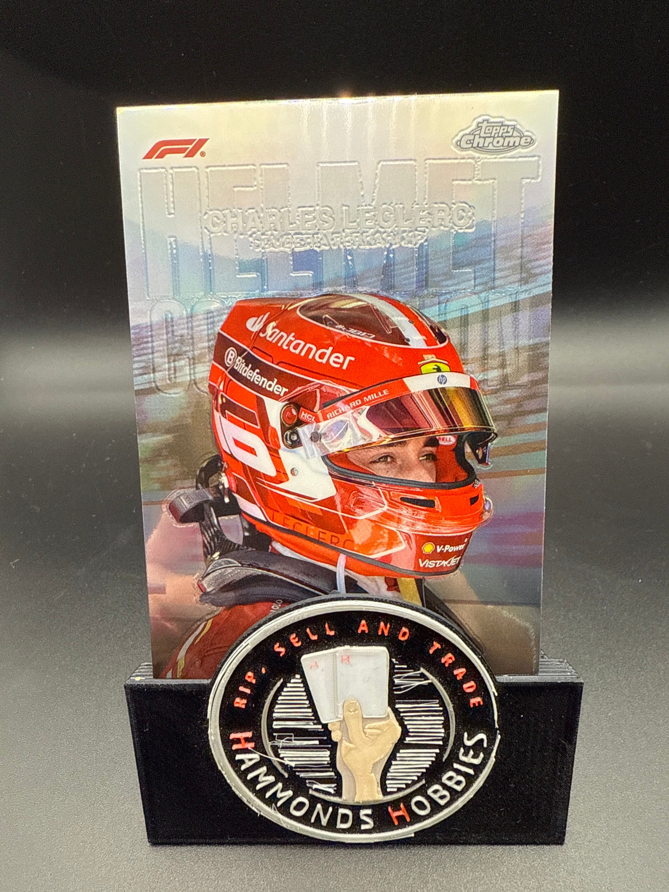 Chrome 2024 Helmet #3 Charles leclerc