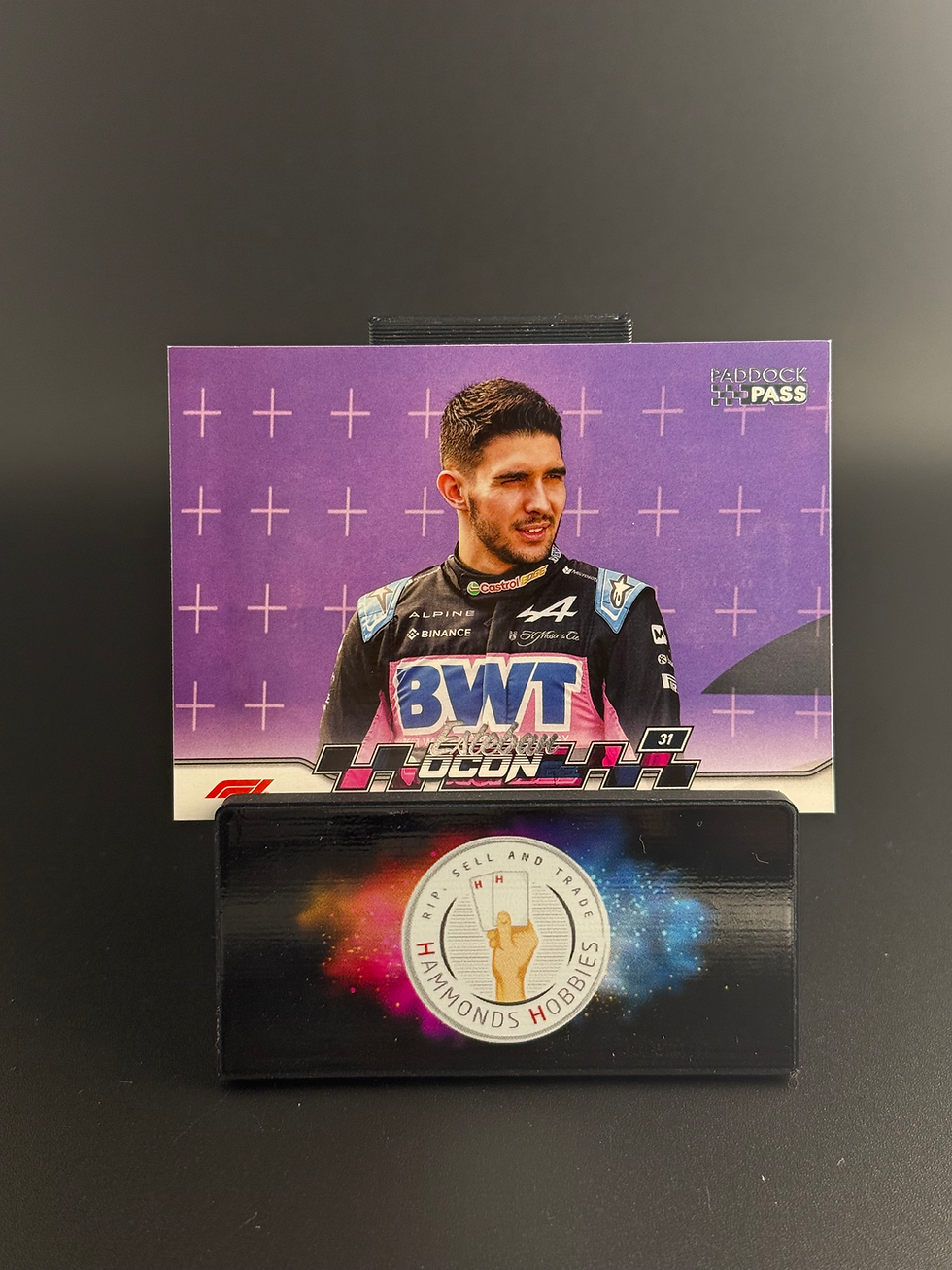 縮圖：Topps F1 Paddock pass 2024 Esteban ocon #9