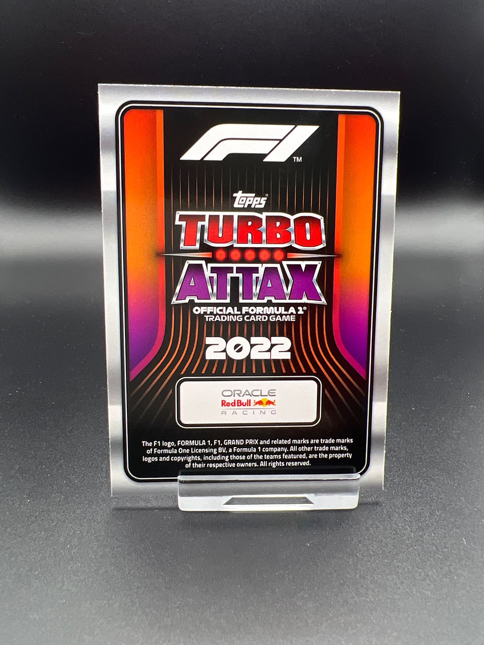 Miniatura: Turbo Attax 2022 No. 132 Pink Parallel Stat Attax Max Verstappen