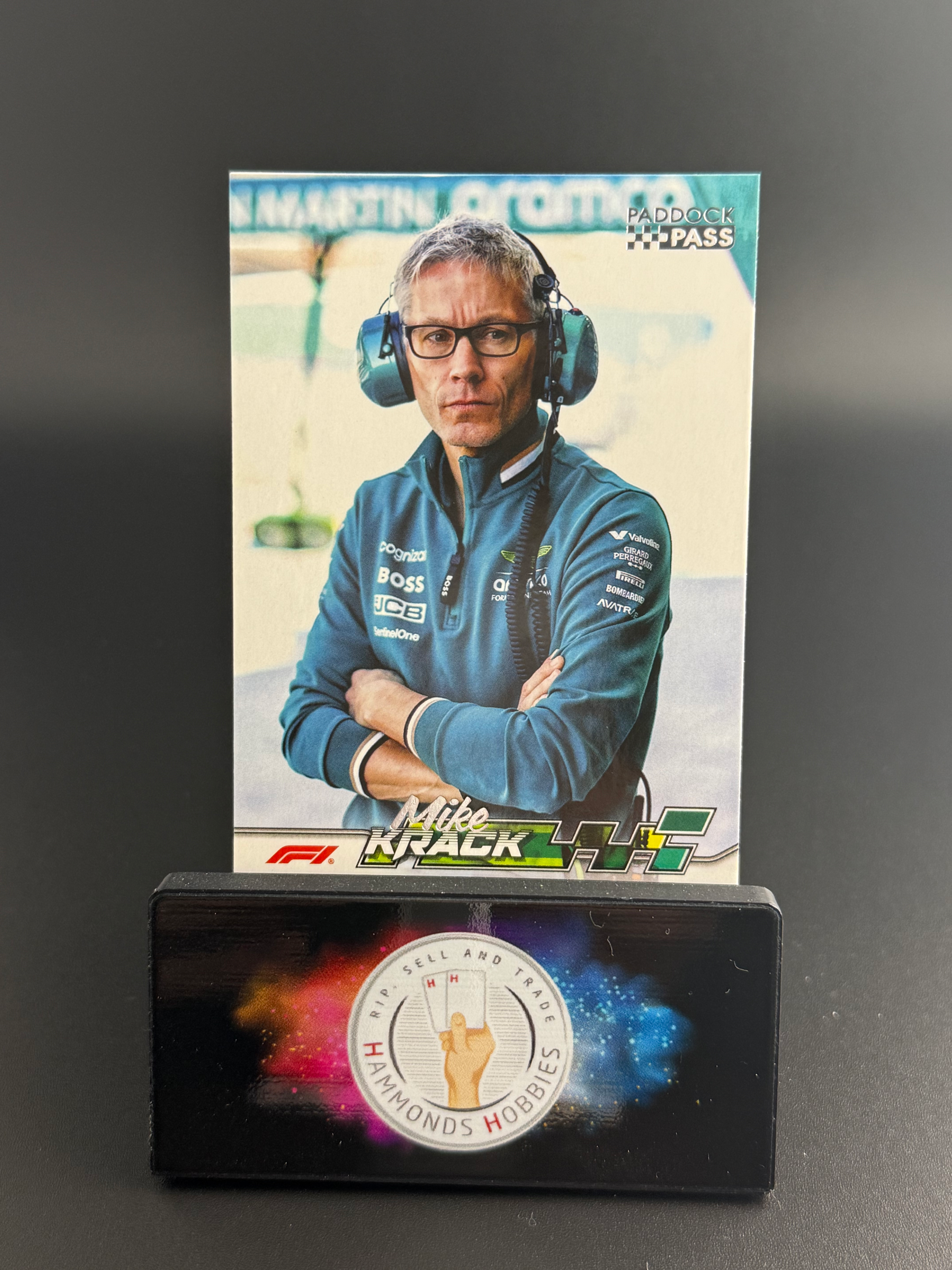 Topps F1 Paddock pass 2024 Mike krack #73