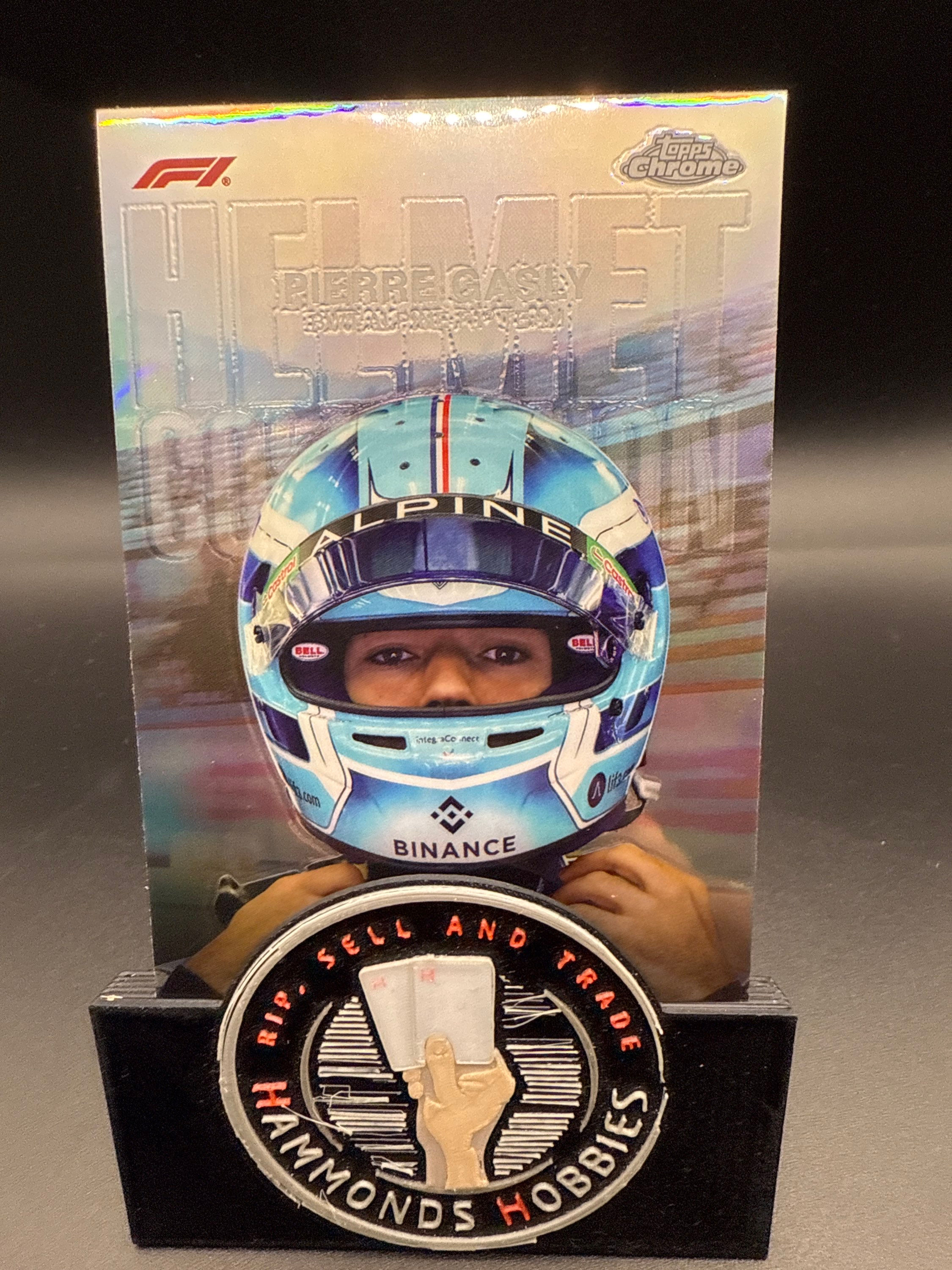 Chrome 2024 Helmet #9 Pierre gasly