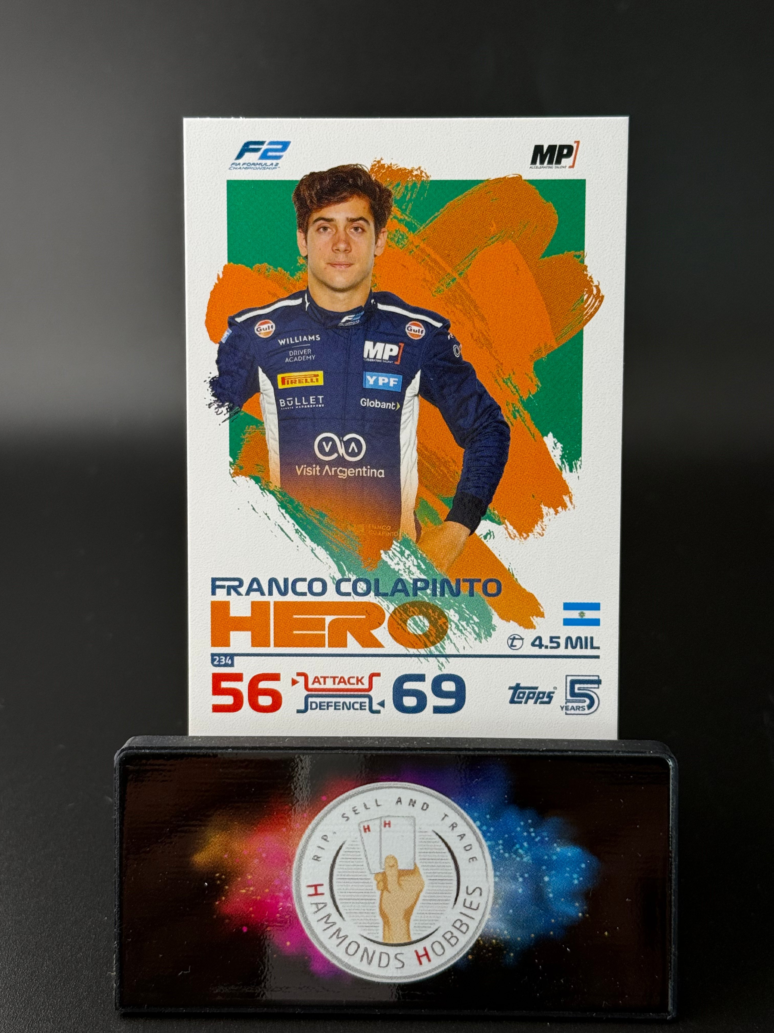 Turbo attax #234 Franco colapinto