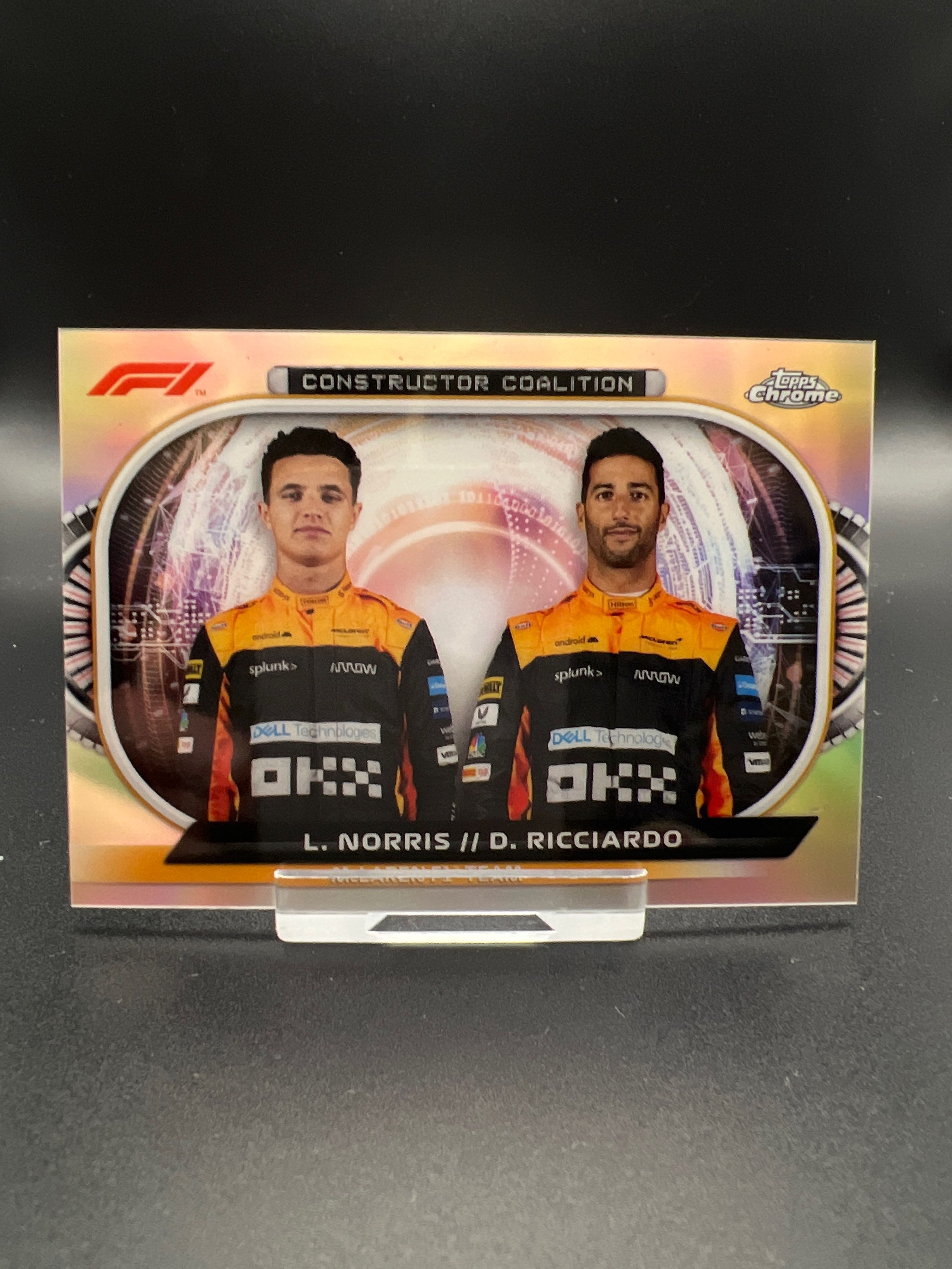 Chrome 2022 INSERT Constructor Coalition NORRIS / Ricciardo CC-MCL