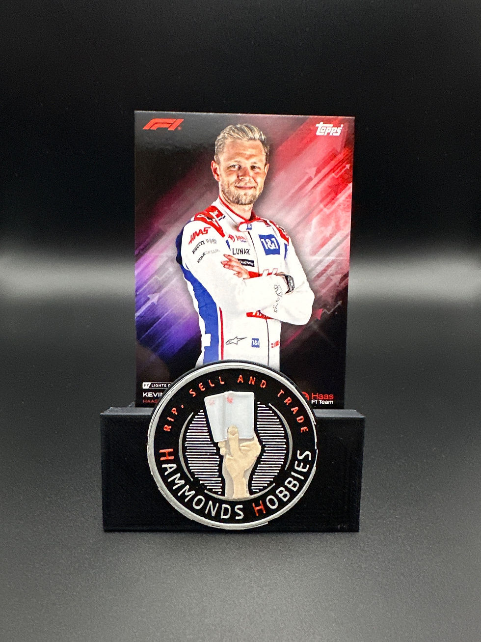Thumbnail: F1 Lights Out Kevin Magnussen Portrait Card