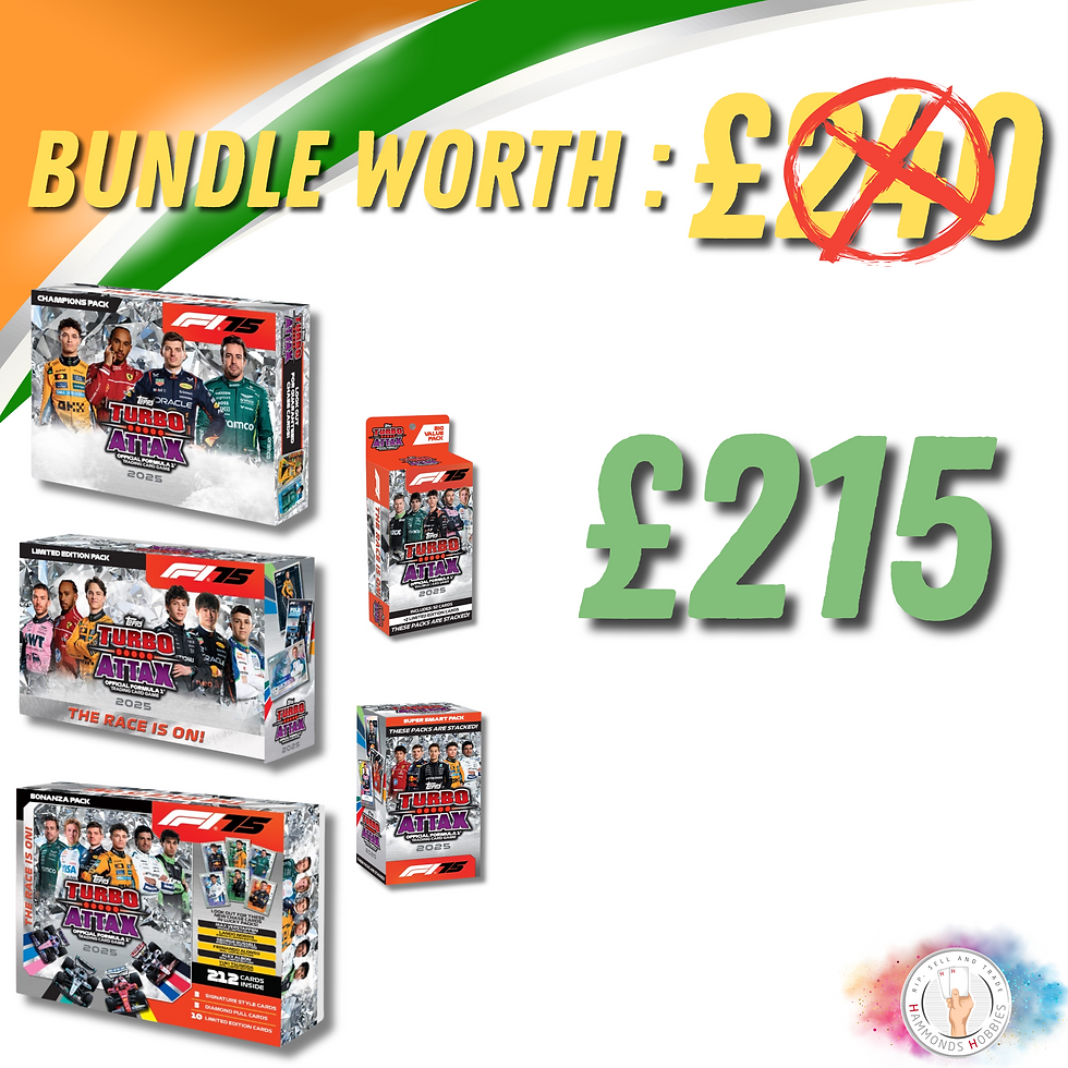 Miniatyrbild: Hammonds hobbies Bundle Indian Turbo Attax 2025