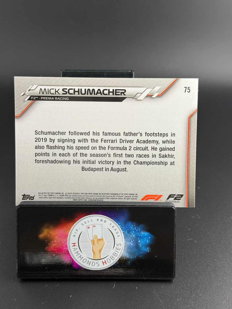 Miniaturbild: Topps chrome 2020 Mick schumacher  #75